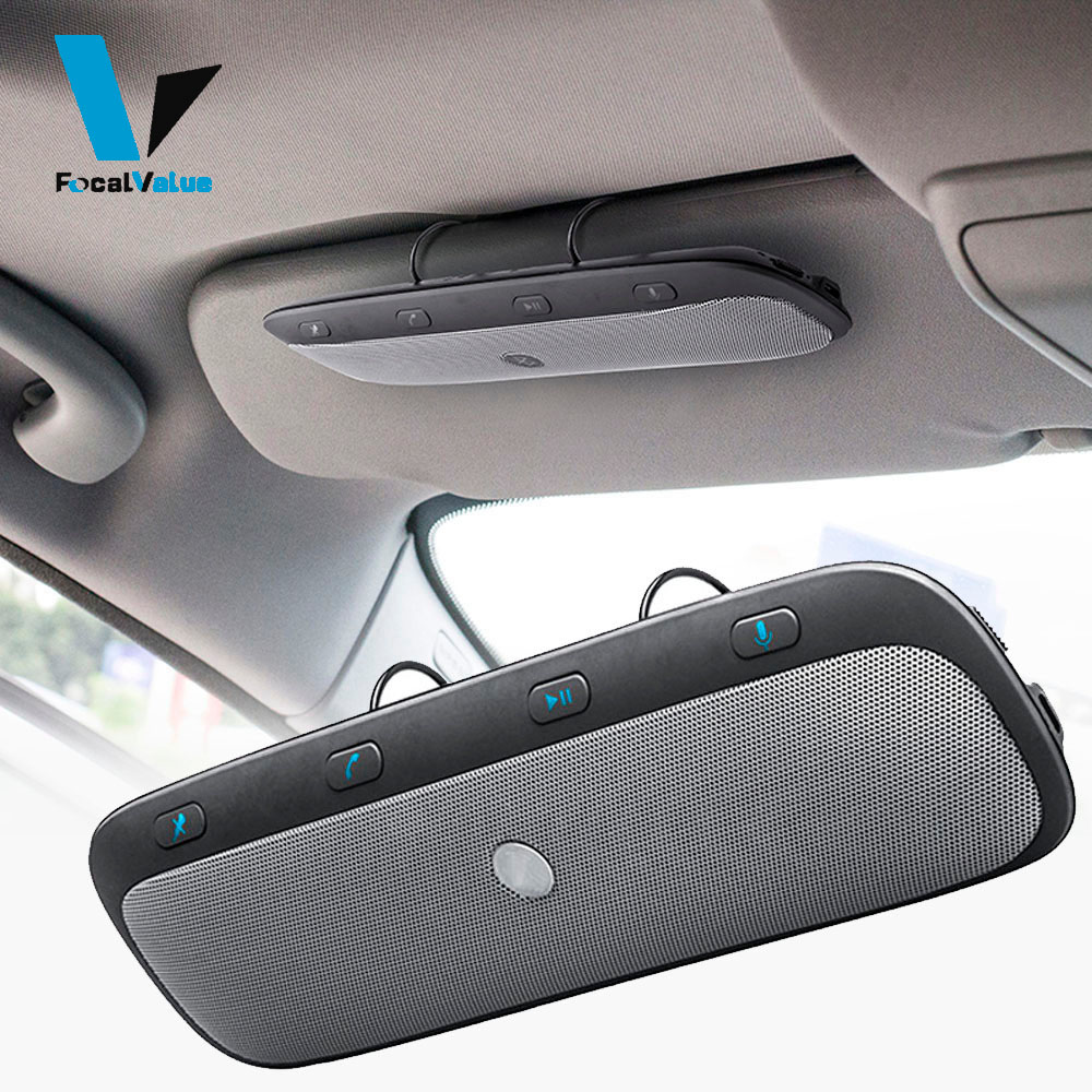 TZ900 солнцезащитный козырек беспроводной Bluetooth Handsfree Car Kit Громкая связь телефон аудио музыкальный динамик для iPhone Samsung смартфонов