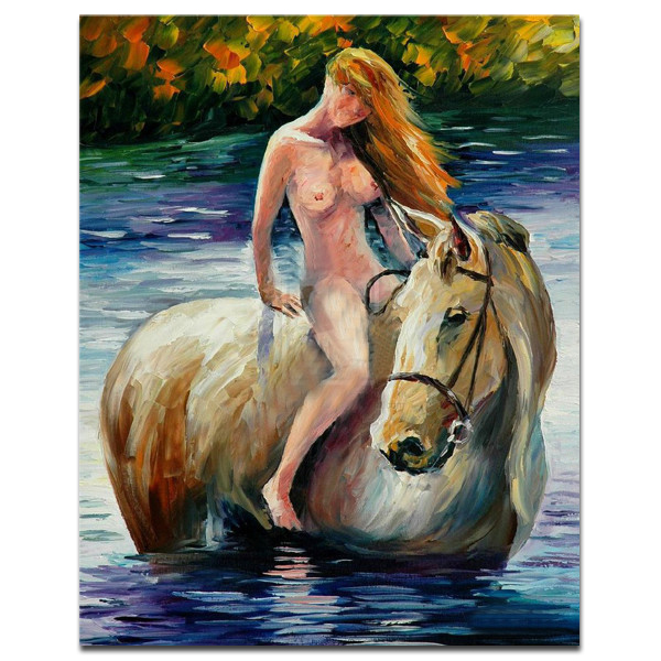 Оптовая продажа современной девушки и Horse кожа женские туфли-лодочки; Сделанные вручную красивые девушки художественной росписи