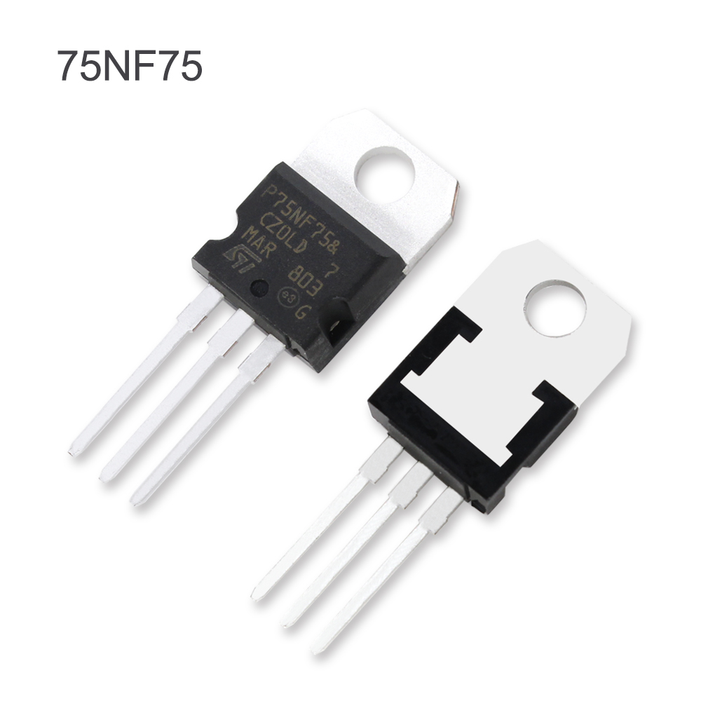(100% оригинальный) STP75NF75 эквивалентный тестер Транзистор MOSFET N-CH 75V 80A TO-220