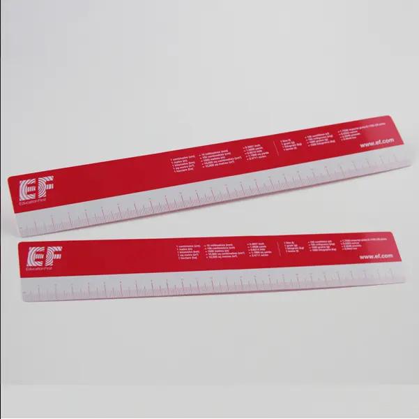 Promotional 15cm Thick Plastic Ruler