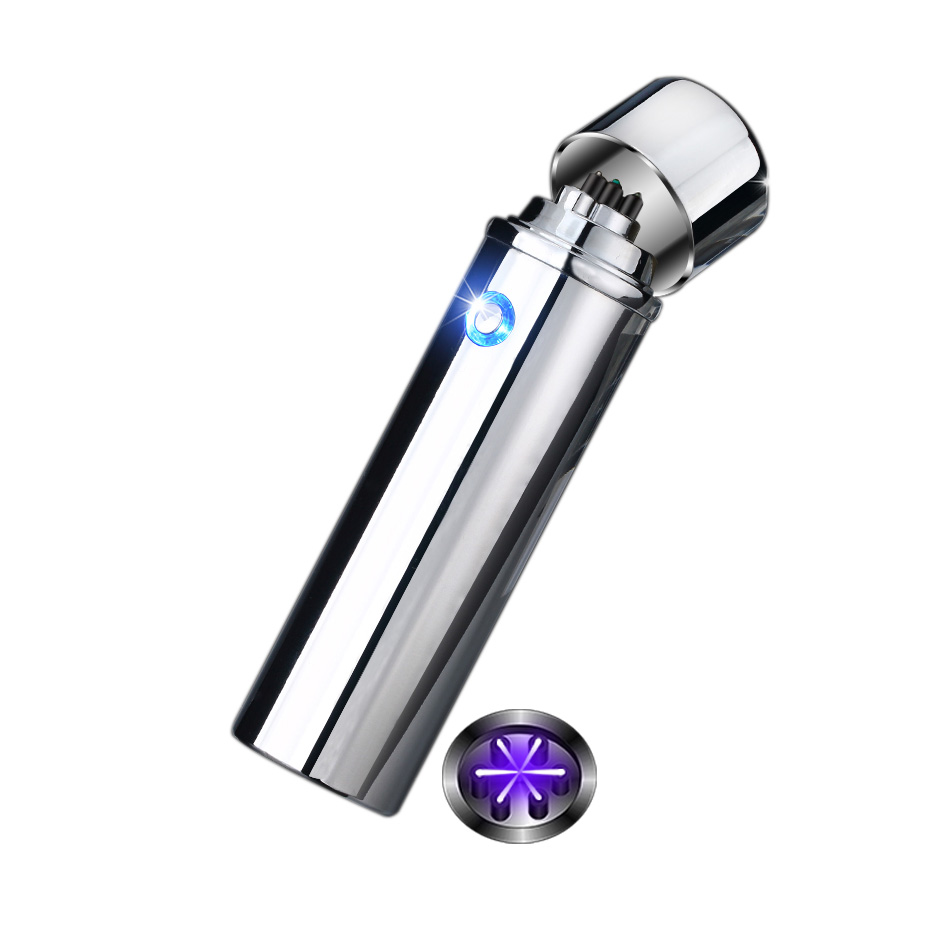 Перезаряжаемая ветрозащитная Портативная usb-зажигалка XY830109 с электрической дугой