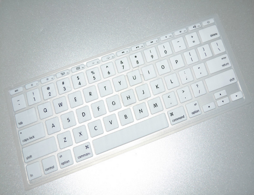 2021 цветной водонепроницаемый силиконовый чехол для клавиатуры для Macbook Air