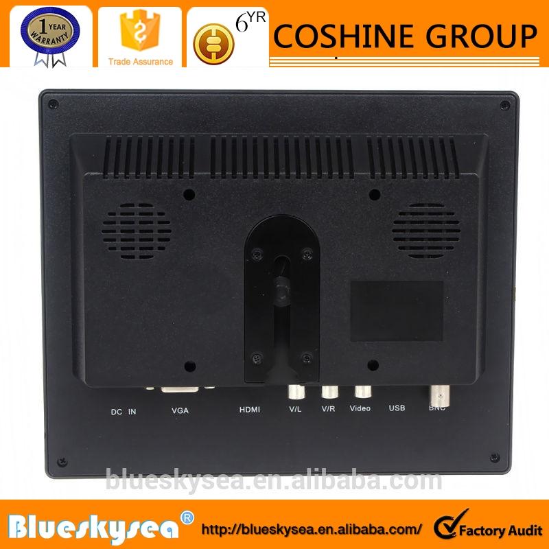 4 quad монитор cctv 4 quad монитор cctv для оптовых монитор с av вход D1111 Новый