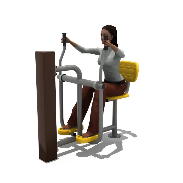 In stocks durable rustless disabled gym exercise city park adults outdoor fitness equipment rider