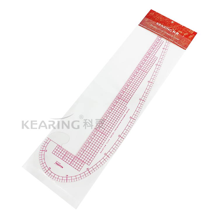 Kearing Brand 58cm fashion design vary form template ruler curve for sewing pattern design # 6501