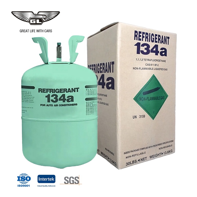 HFC R134a хладагент для кондиционера воздуха 134a 13,6 кг цилиндр хладагент газ 134a