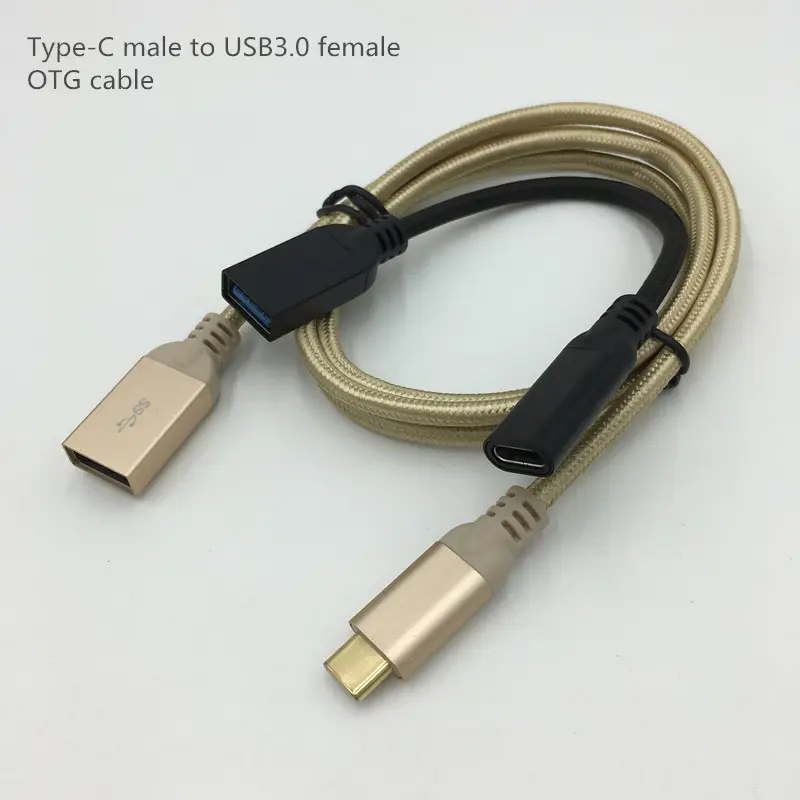 Новый продукт USB Type-C Male к USB 3.0 Женский OTG кабель SuperSpeed + 10 Гбит/с