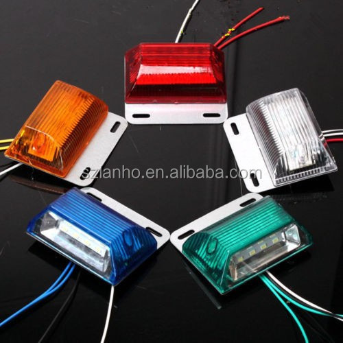 24V 12LED высокое качество прицеп грузовик пикап боковой Световой индикатор