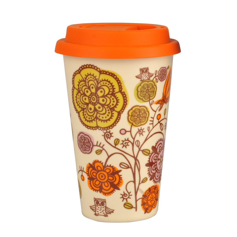 Everich full wrap printing ceramic mug 12oz coffee cups mug cup porcelain