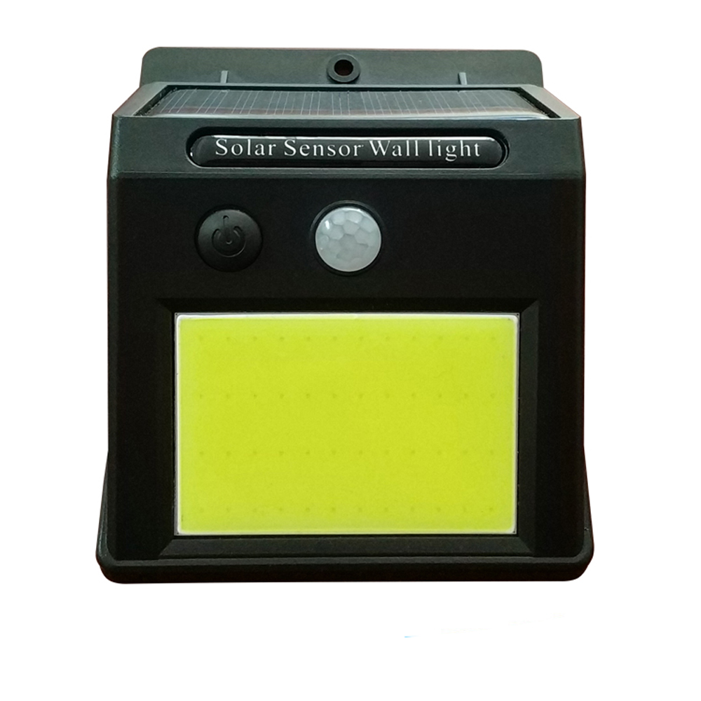 IP65 Waterproof Wireless PIR Motion Sensor COB Solar Lights Outdoor Security Lamp