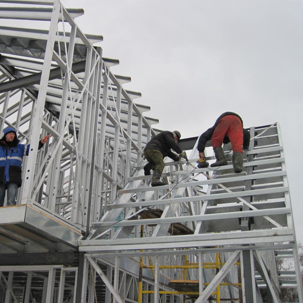 Fast Build Prefabricated Home Luxury Villa House Light Gauge Steel Framing