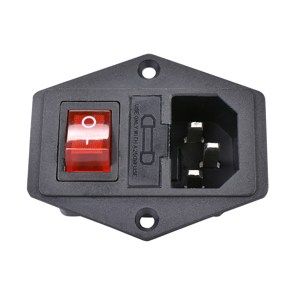 BIQU перекидной переключатель вкл/выкл 15A 250V моторная лодка кулисный переключатель розетку переменного тока для 3d принтера