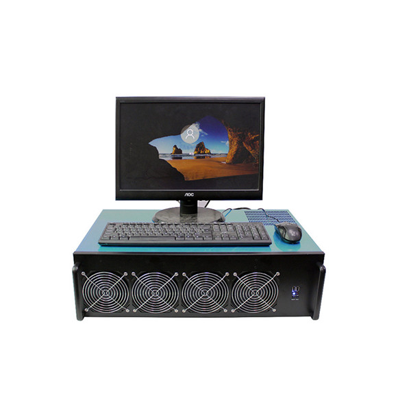 Оптовая продажа ETH/BTC/Zcash/BCH 8 GPU майнеров эфириум горная машина с 1650W PSU Crypto Miner