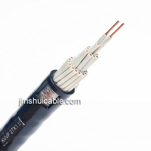 450/750V IEC ПВХ изоляцией и оболочкой тканый экранированный многожильный гибкий кабель управления системой