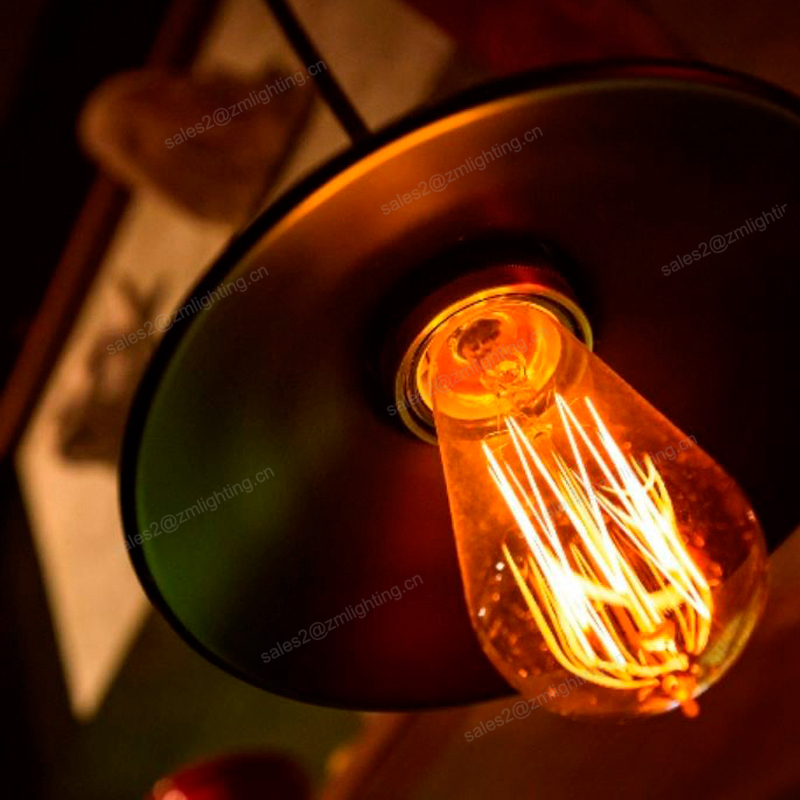 Старинные декоративные 25 Вт 40 Вт 60 Вт Античная Эдисон лампа ST64 E27 220 В углеродной нити лампочки