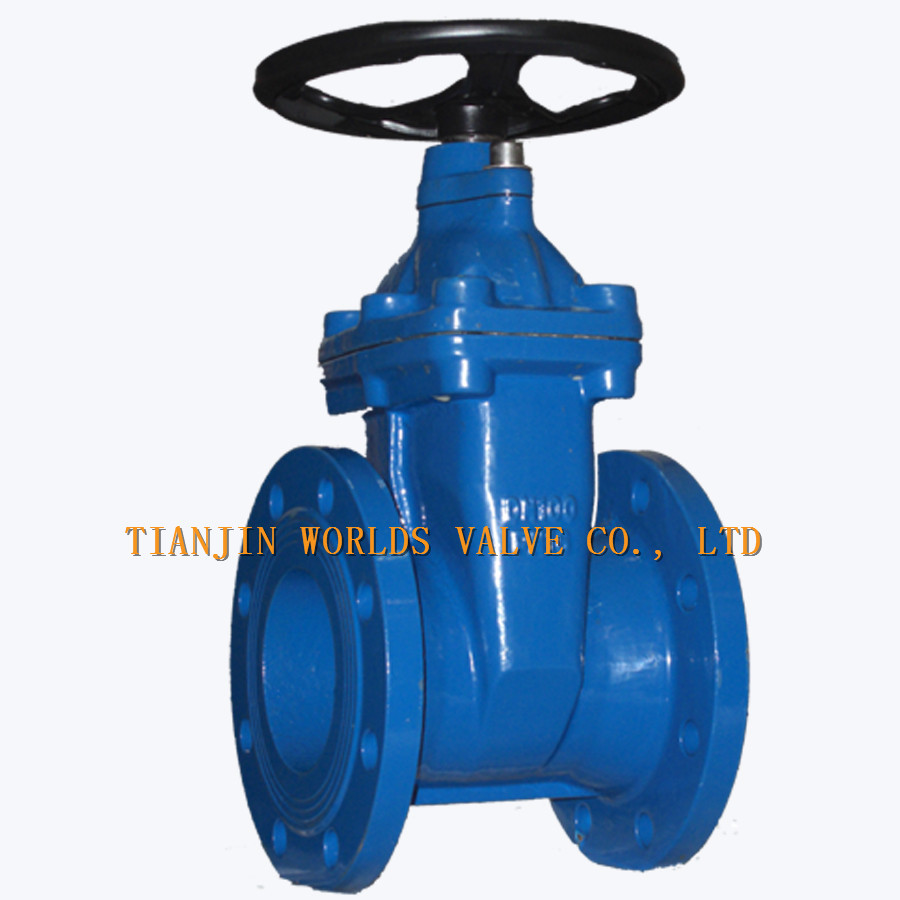 BS5163 PN16 упругий фланцевый затвор