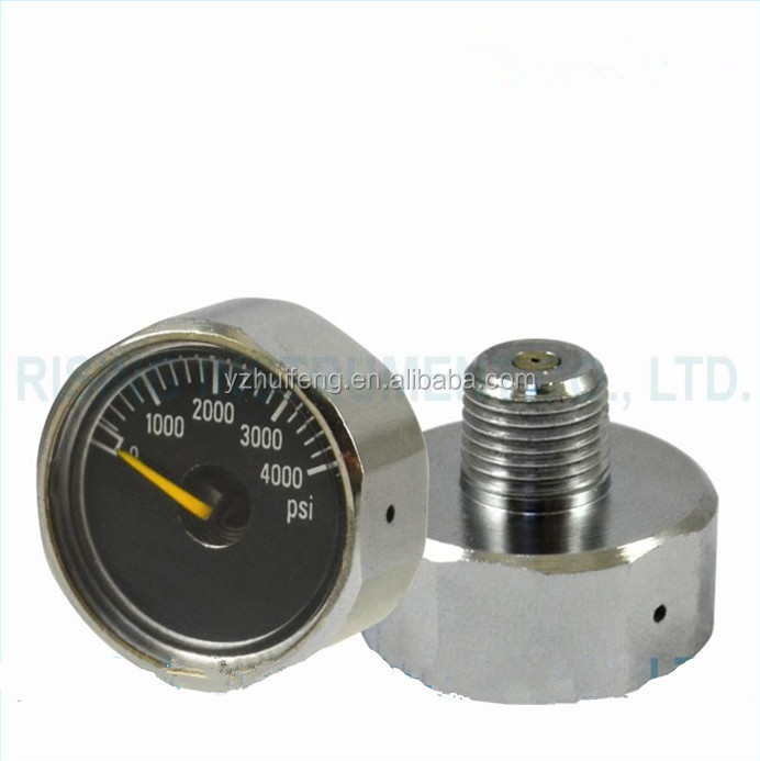 Манометр HF Hexagon 4000psi для пейнтбола, мини-бак, малого размера