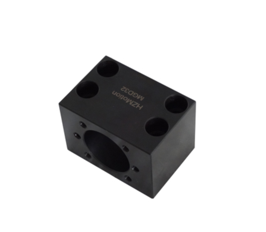 Ball screw bracket nut holder MGD12 MGD16 MGD20 MGD32 MGD40 cast steel support and fixed