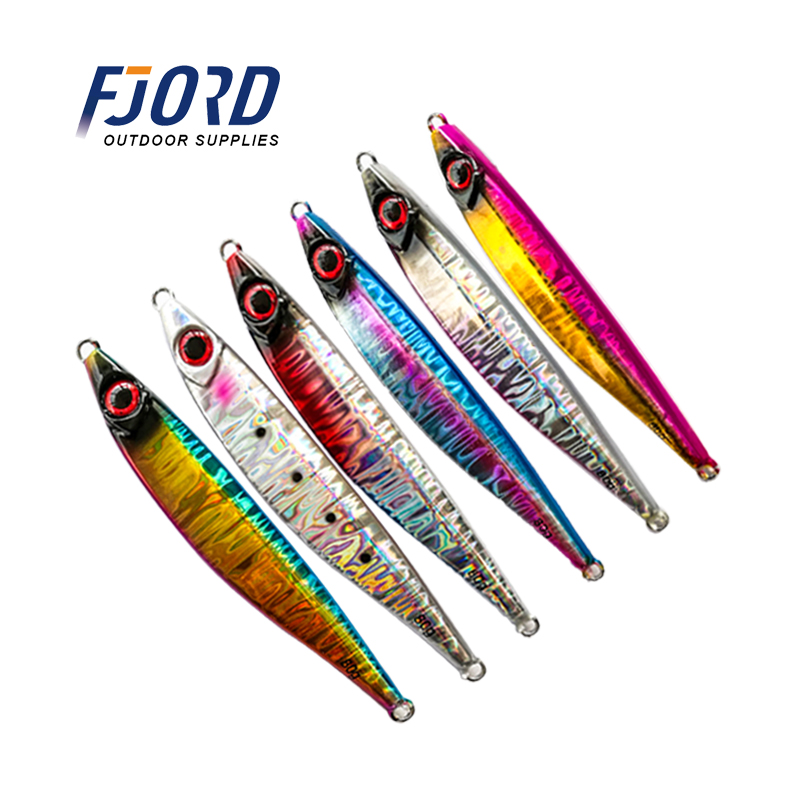Новый дизайн от FJORD, приманка для джиггинга 60g80g100g, медленный металлический джиг для рыбалки