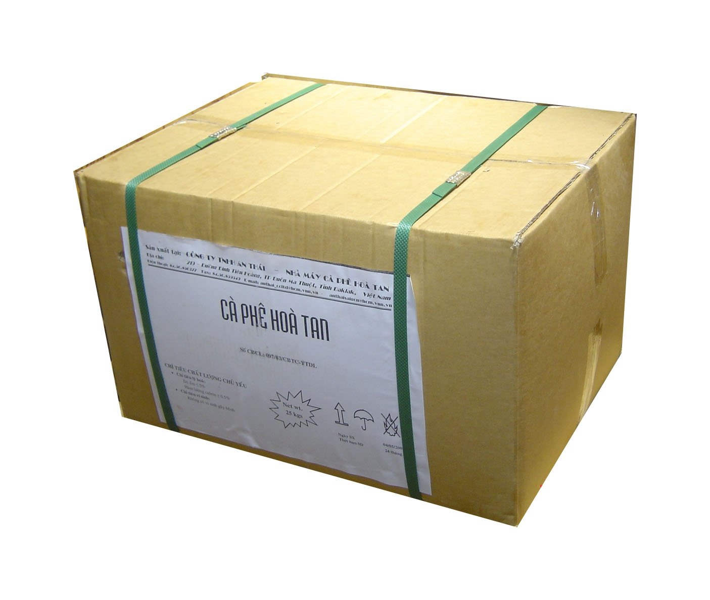 SPRAY DRIED INSTANT COFFEE (25kg / carton)