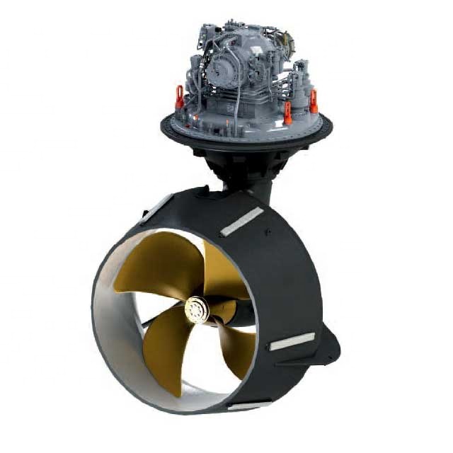 Морской азимут Thruster с соплом