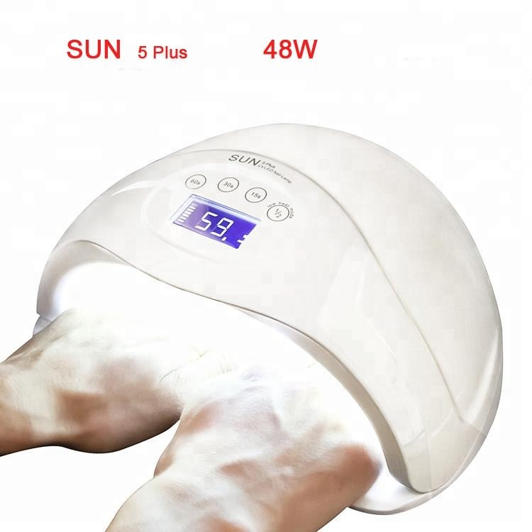 Горячая Распродажа 48 Вт Sun 5 Plus светодиодная УФ-лампа для ногтей