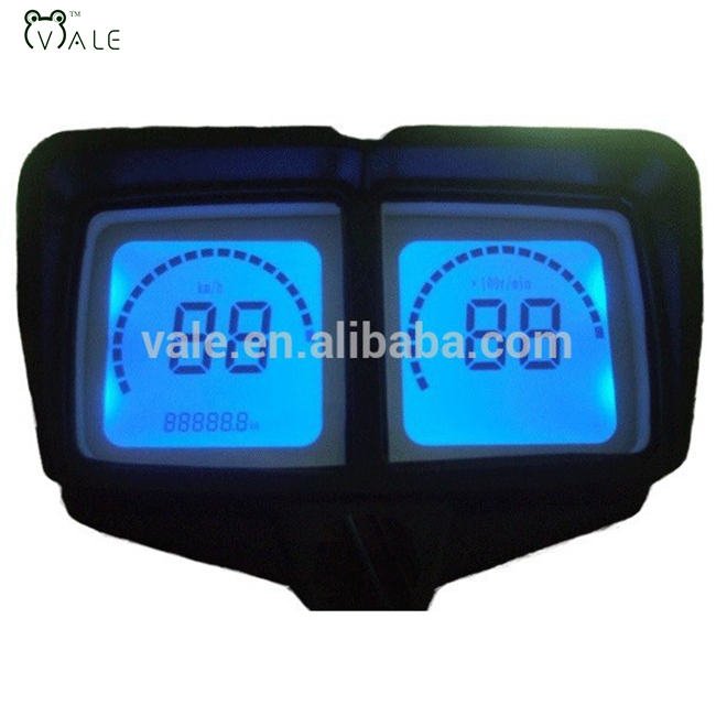 new model Electric LCD motorcycle digital speedometer for CG125