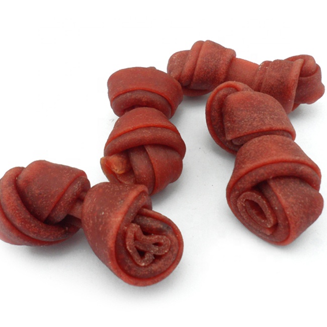 2.5' Duck Cheese Knot Adult Pet Food Factory