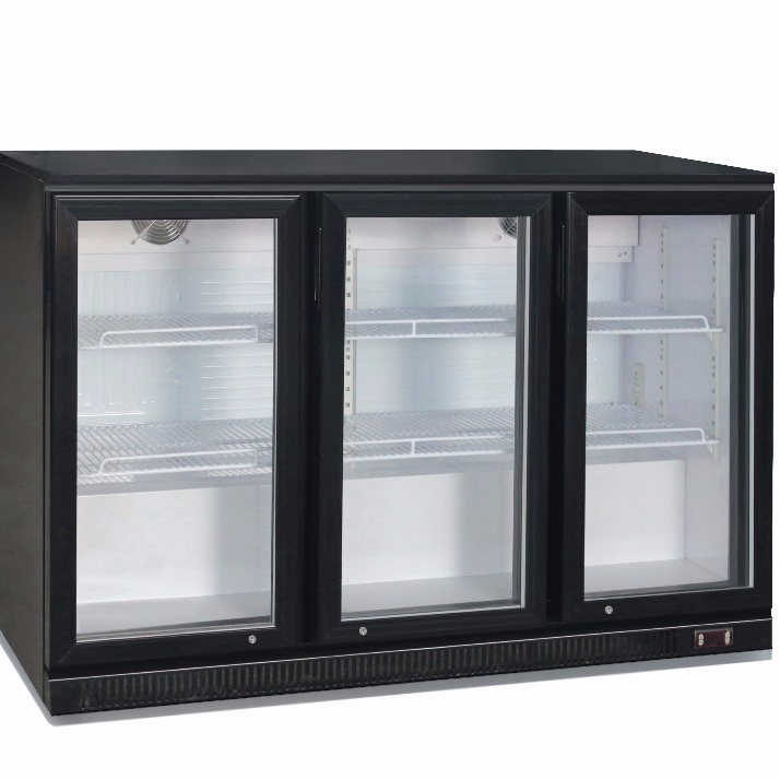 ACC Commercial three-door digital display refrigerator / beer freezer / beverage cabinet /