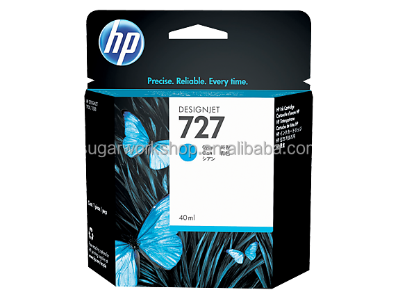 GENUINE H.P (727)B3P13A Cyan inkjet cartridge