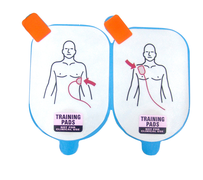 Дефибрилляторные электродные прокладки AED, тренировочная электродная прокладка