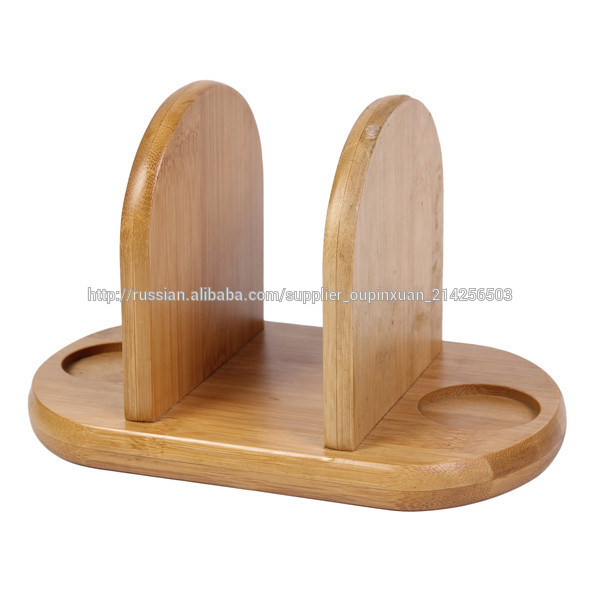 New design cheap & noble 100% natural bamboo hotel napkin holder for sale