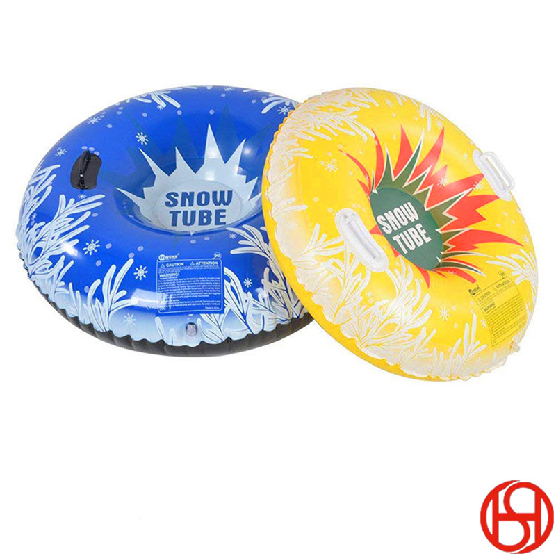 inflatable 48" inches Round Snow Tube for winter sports