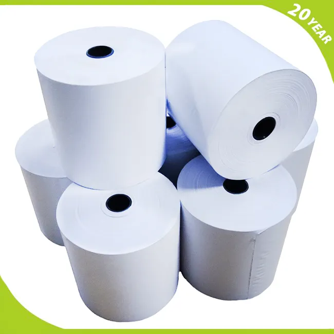 custom size BPA FREE Thermal paper 57x50 mm 70gsm wholesale