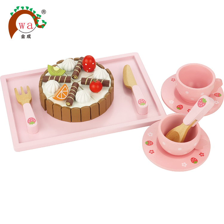 Деревянный мини-торт, Детские Игрушки для раннего развития