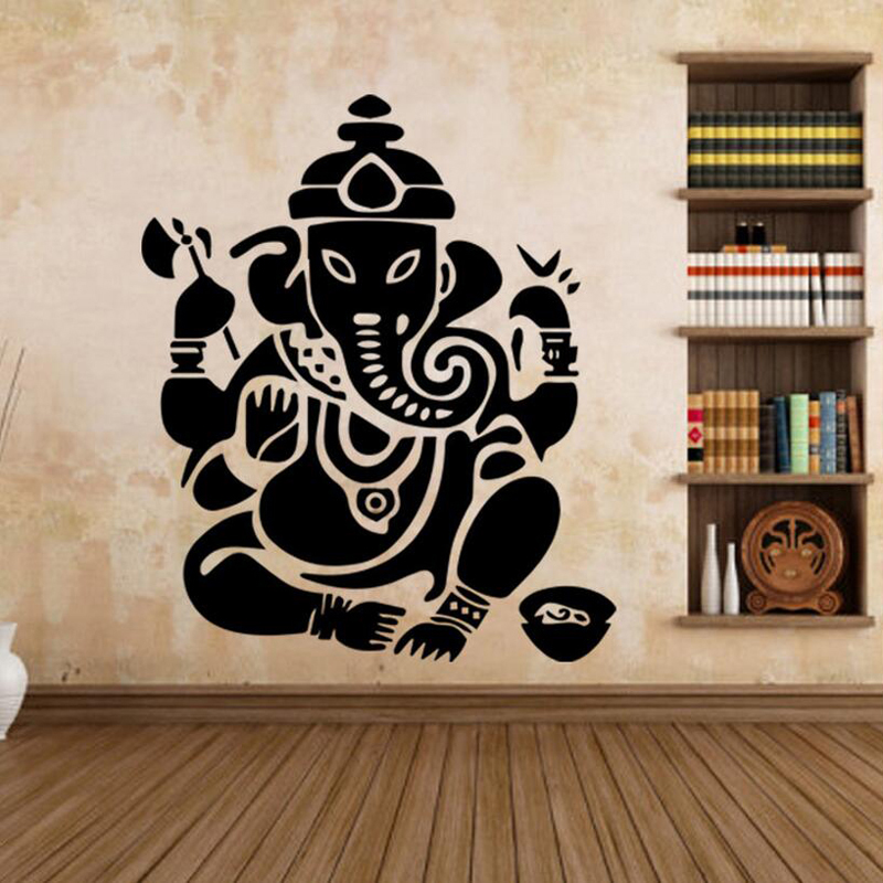 Съемный Home Decor 3D буддизм стикер