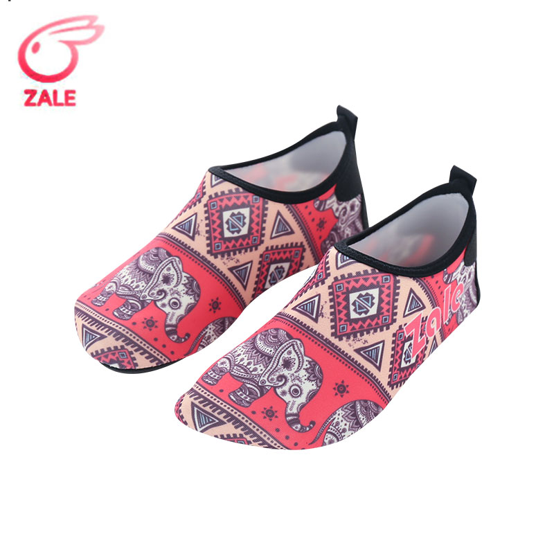 ZALE Competitive Price Breathable Aqua Shoes Women Water Sports Shoes ethnic style river tracing shoes