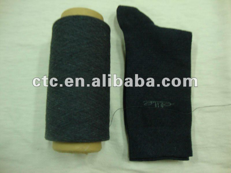 black sock yarn
