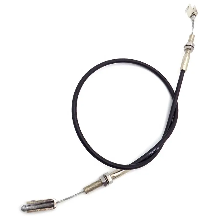 Motorbike brake cable with stainless steel cable inside and pvc conduit outside