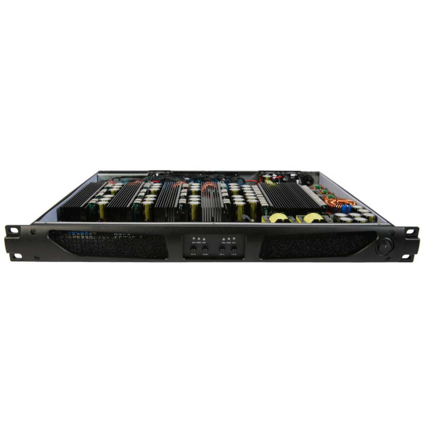 M2-2000 2*2000W 1u профессиональный 2-канальный усилитель мощности DJ