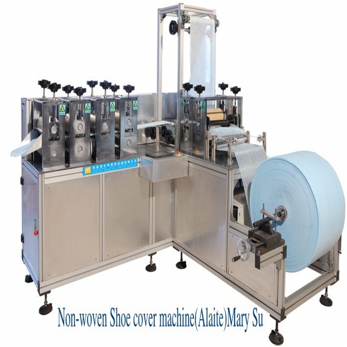 Automatic non woven shoe cover machine