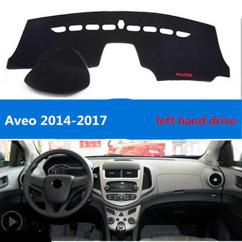 2018Hot продажи для Taijs фабрика приборной панели автомобиля коврик для Chevrolet Aveo 2011-2013 Aveo 2014-2016 Aveo 2014-2017