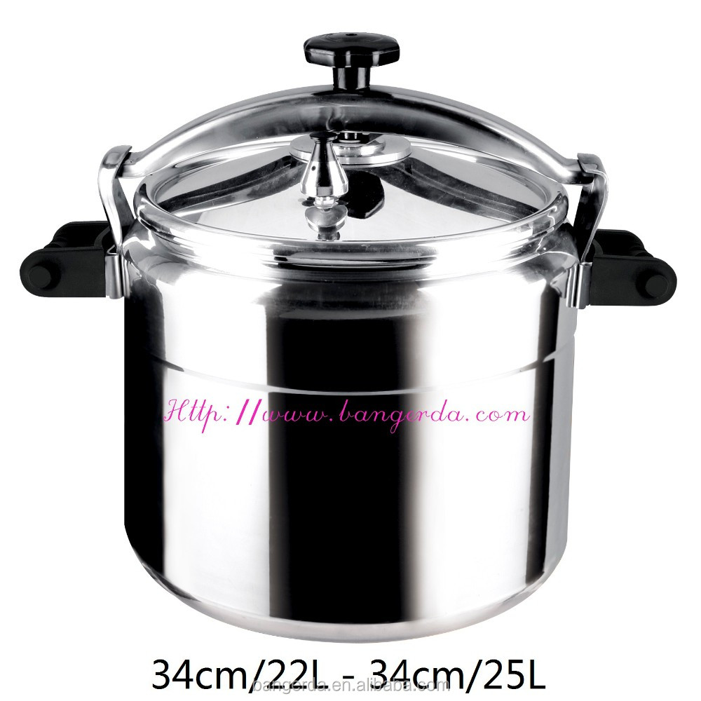 Промышленная алюминиевая скороварка 34 см/22L olla a presion