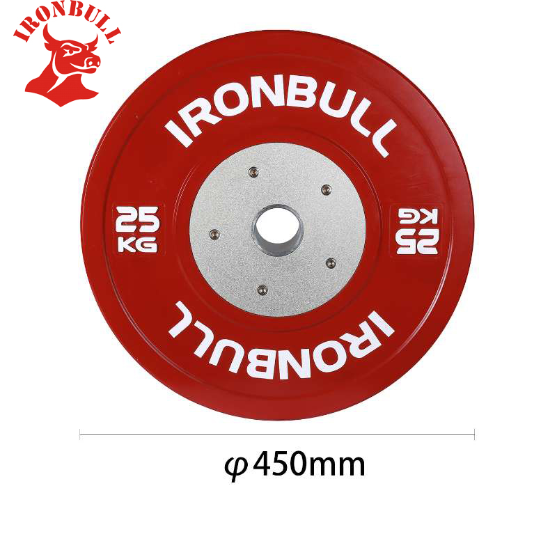 Цветные резиновые бамперы Iron Bull для тяжелой атлетики