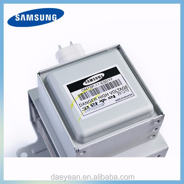 Магнетрон samsung om75p(11) 1000 Вт для промышленной микроволновой печи