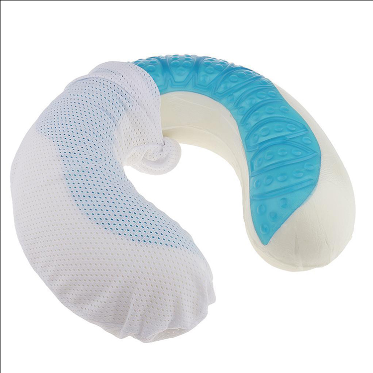 Лучшая цена охлаждения memory foam поддержки шеи путешествия Гелевой Подушкой