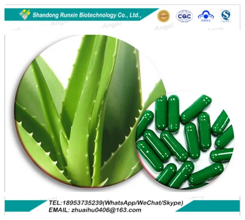 Aloe Capsules Health Care Product Aloe Vera Soft Capsule Improve Physique Natural Aleo Vera Product OEM