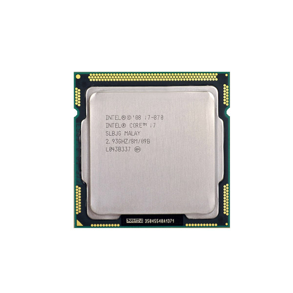 Низкая цена работоспособный портативный процессор i7 870 Inter Core i7 2,93 GHz
