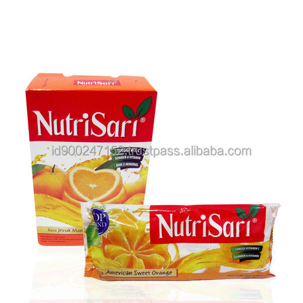 Фруктовый апельсиновый сок Nutrisari