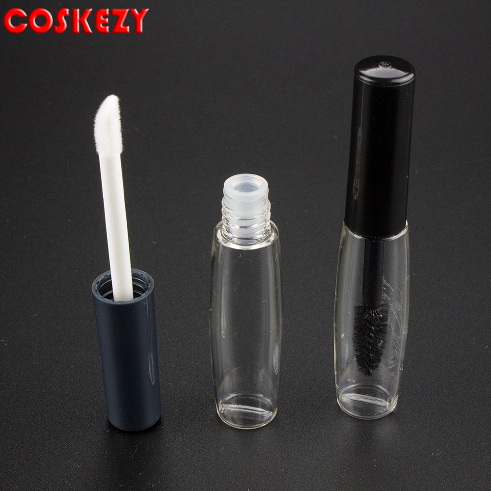 5g plastic mascara tubes empty wholesale , wholesale 5ml empty mascara bottles and wands ,5 ML clear mascara bottle